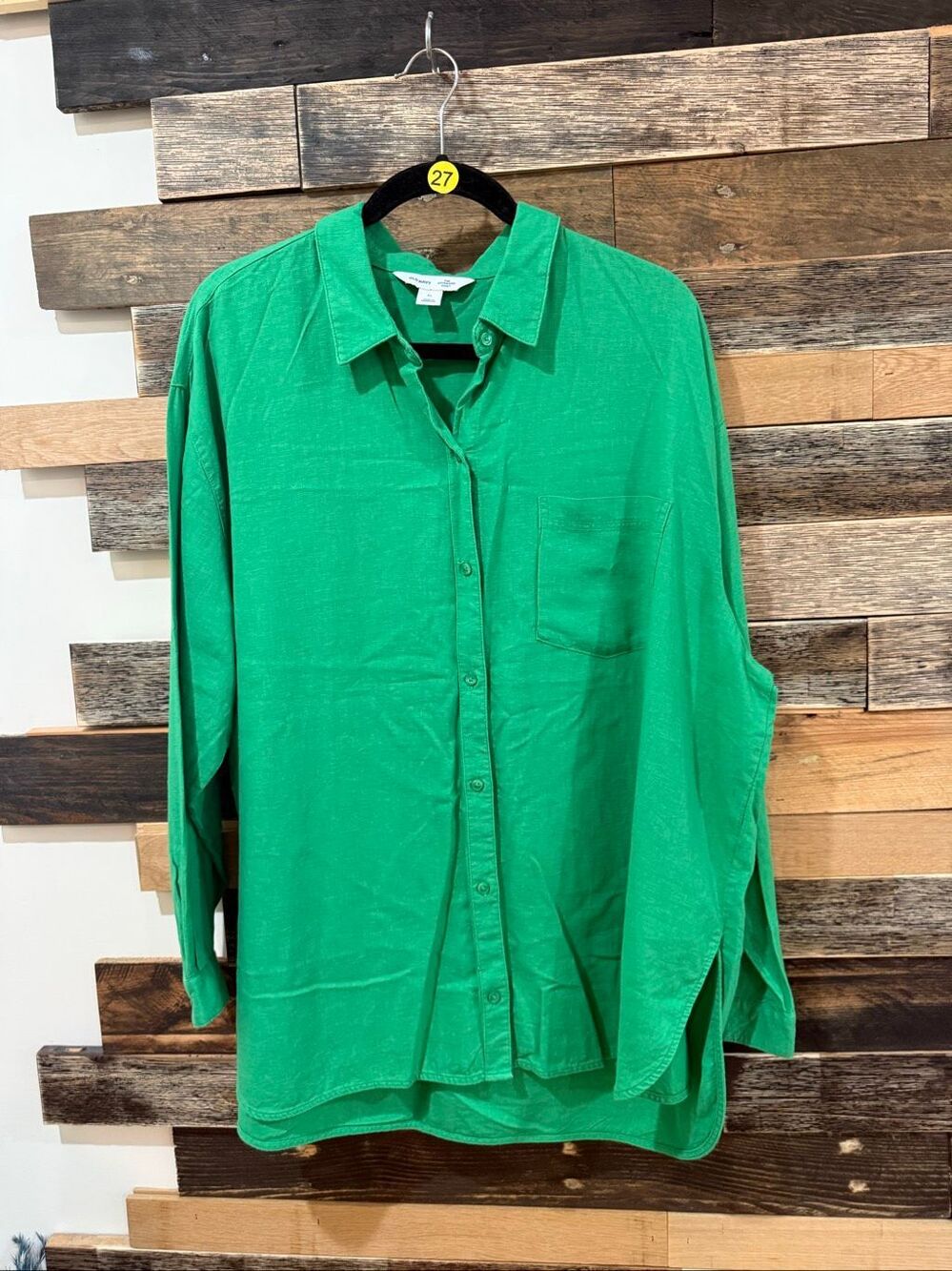 Old Navy button front shirt top blouse sz XL
